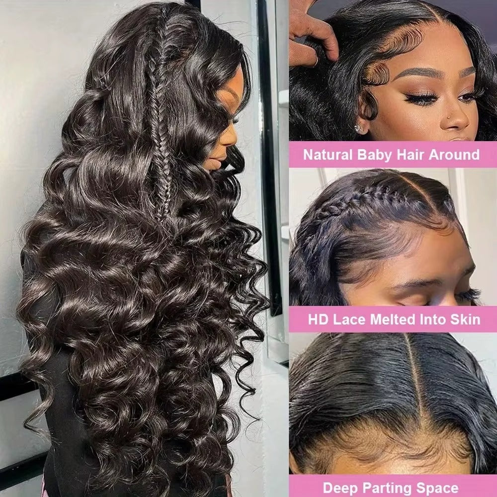 Loose wave wig