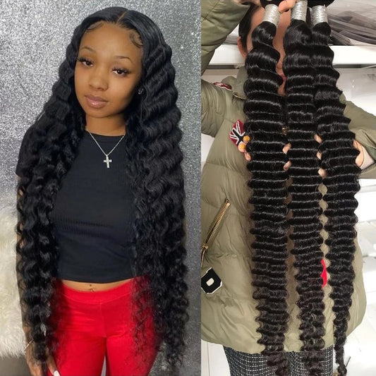 100% Virgin Hair loose deep wave Bundles