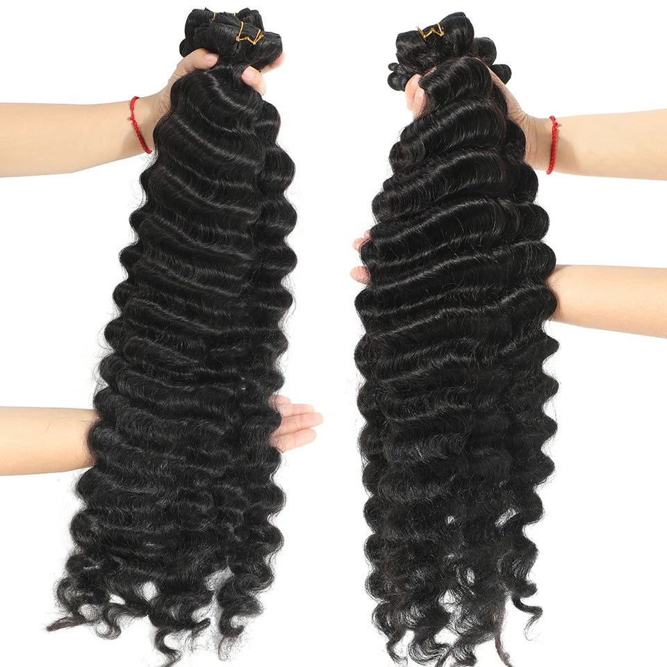 100% Virgin Hair loose deep wave Bundles