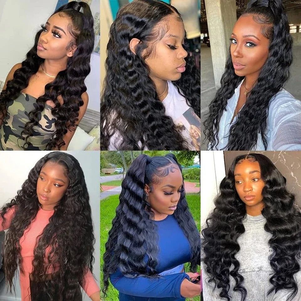 100% Virgin Hair loose deep wave Bundles
