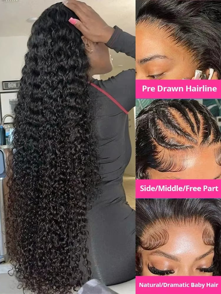 Water wave wigs