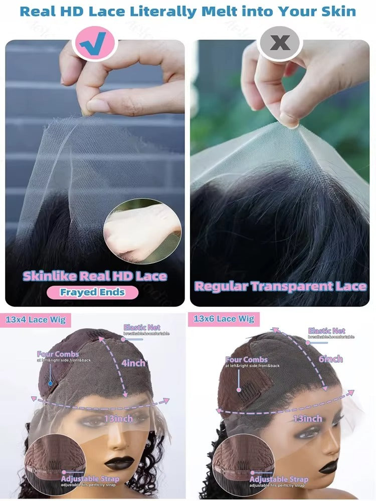 Water wave wigs