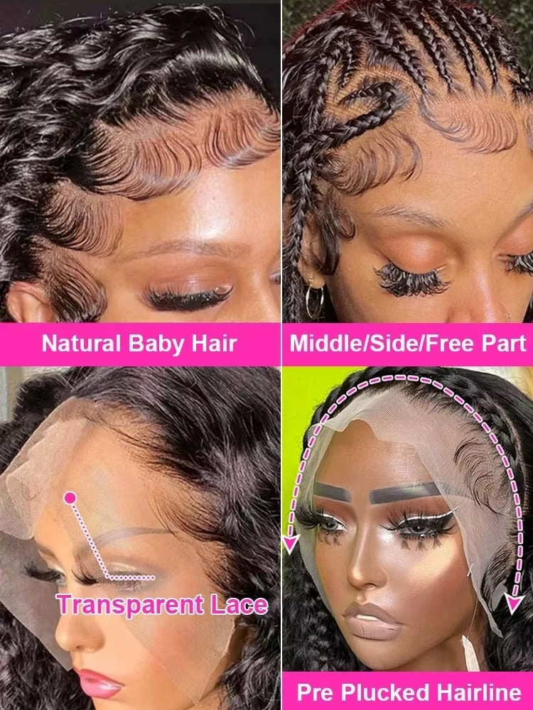 Water wave wigs